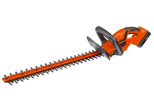 black and decker hedge trimmer: BLACK+DECKER 40V MAX* Lithium-Ion 22-Inch Cordless Hedge Trimmer